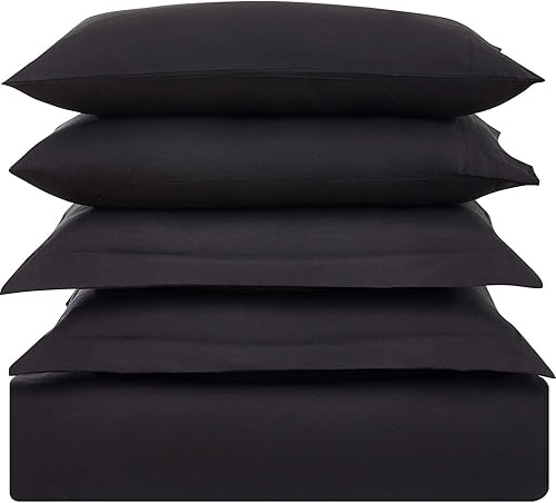 Miniatura 5 de Mellanni - Juego de funda de edredón de microfibra suave de doble cepillado, cierre de botones y corbatas de esquina, resistente a las arrugas, la