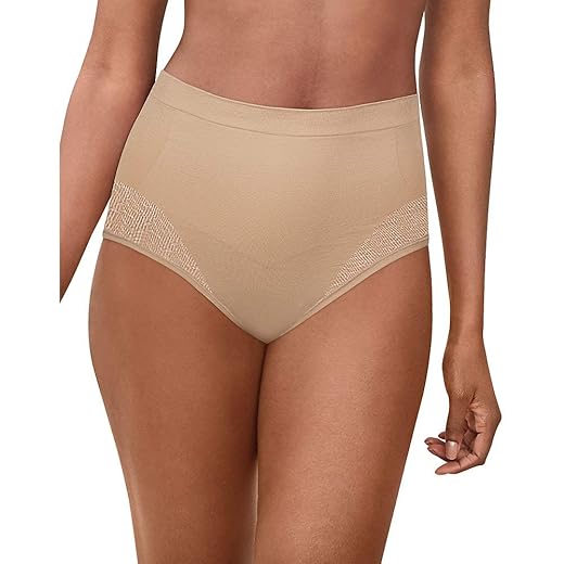 Bali Women’s Comfort Revolution Firm Control Shapewear Brief Fajas Cool Comfort 2-Pack DF0048