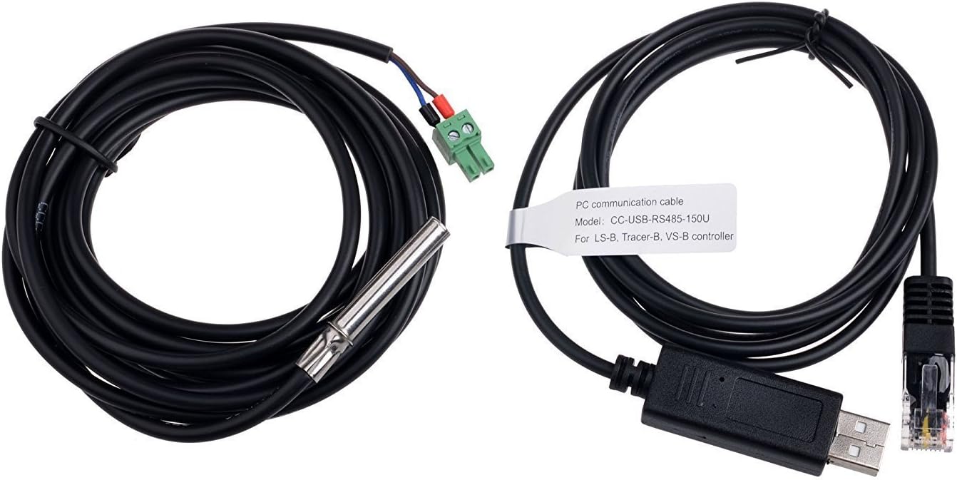 EPEVER Qaurora MPPT Solar Charge Controller Tracer A Series 10A/20A/30A/40A with 12V/24V DC Automatically Identifying System Voltage (RTS+150U)