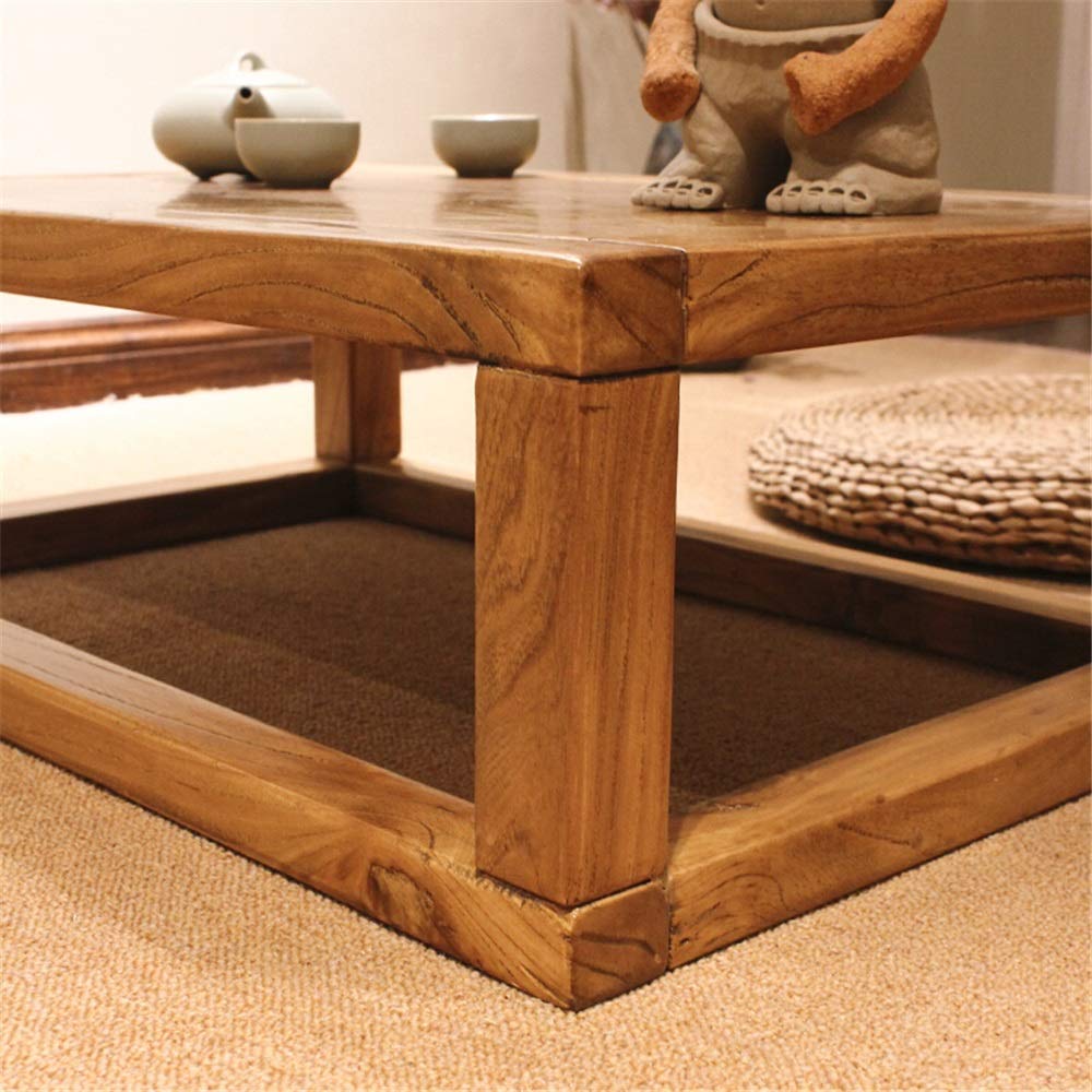 Amazon｜ローテーブル こたつテーブルソリッドウッドテーブル