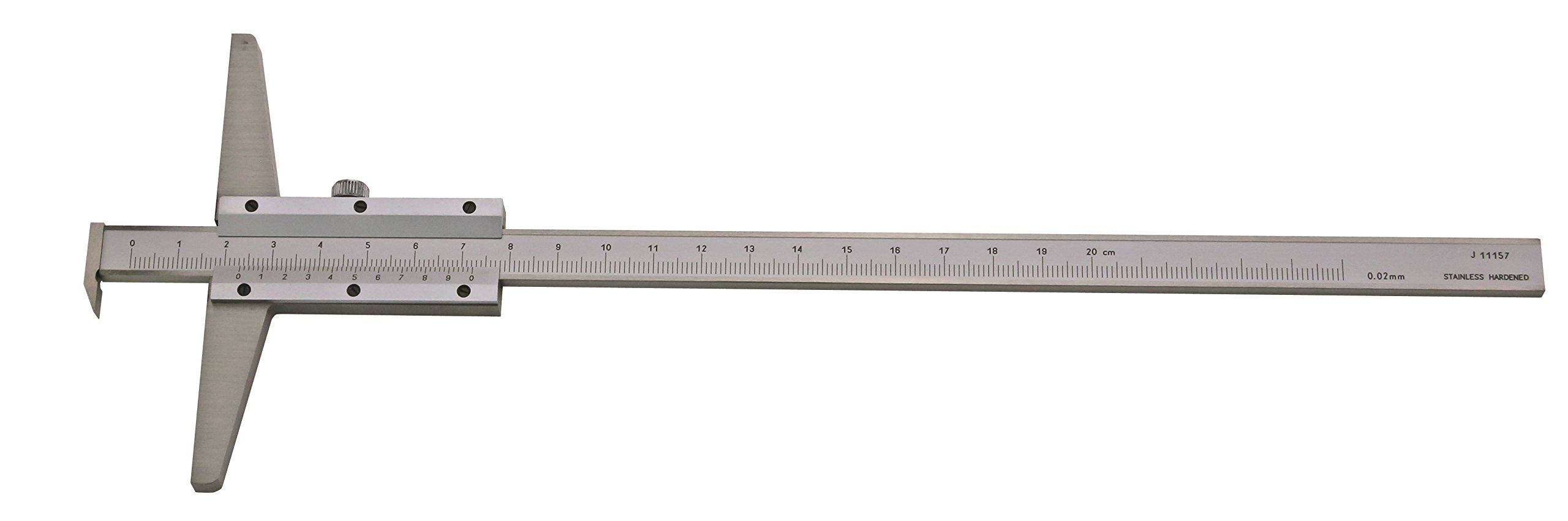 profundos de calibre Vernier (500 mm con Ganchos DIN 862