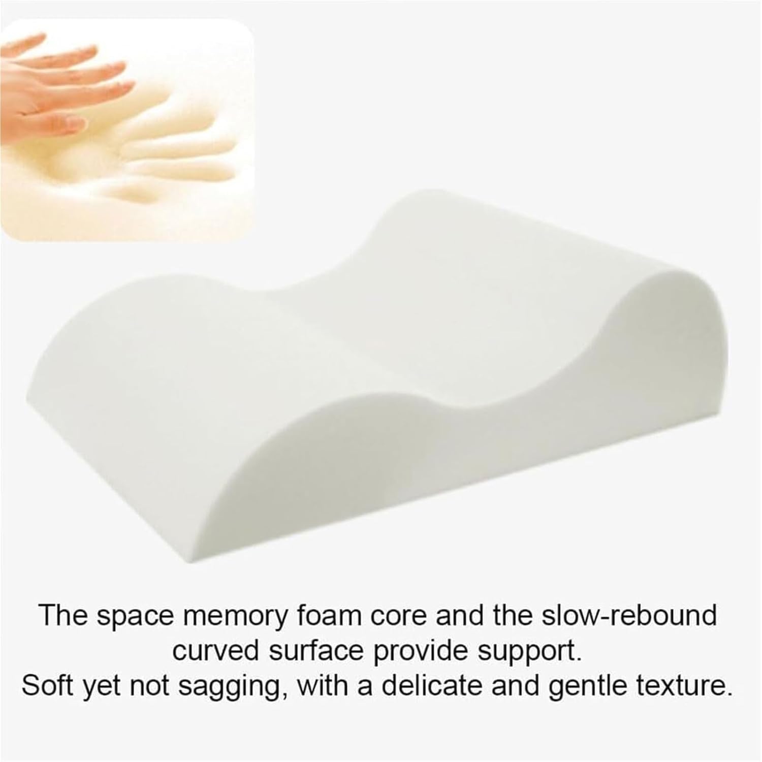 Pillow - 45° Angle Perfect Position, Bumpy Cuddles Wedge Pillow, Ergonomic Posture Support for Spinal & Multi-Functional Bed Pillow, for Sitting Lying(Gray)