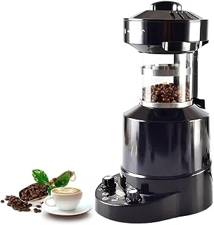 Electric Coffee Roaster, Intelligent Automatic Coffee Bean Roaster, Adjustable Time and Temperature, Suitable for Coffee Shop Office
