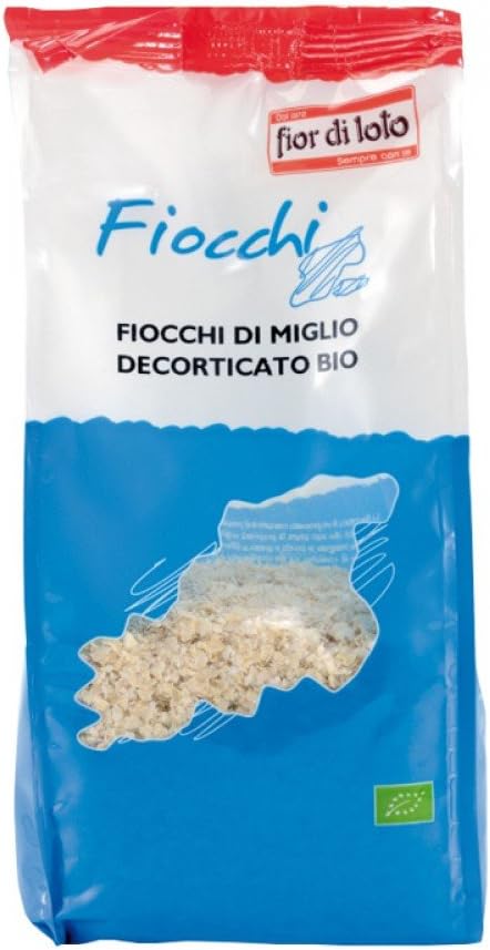 Fior Di Loto Flakes Millet shelled Organic 300g