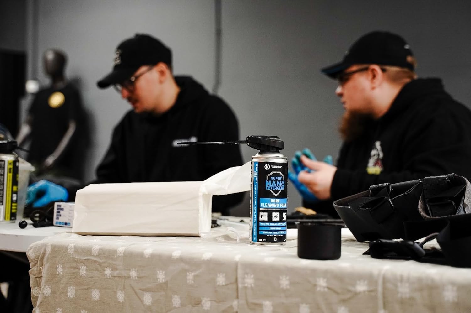 Super Nano Bore Foam: Premium Bore Cleaning Foam for Firearms, Shotguns, and Rifles – Deep Cleansing Action, Removes Powder, Lead, and Copper Deposits, Maintains Barrel Integrity, Blue