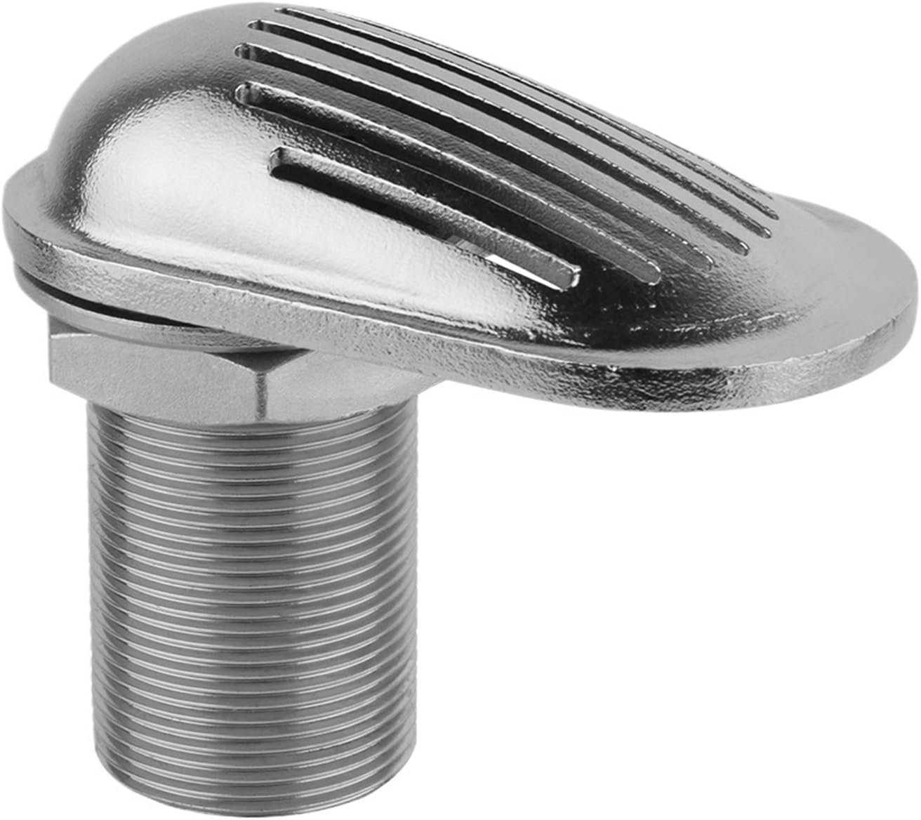 Boat Thru Hull Fitting Intake Strainer Threaded 316 Stainless Steel Water Outlet Pipe Pump Hose Inlet 1/2 3/4 1 1-1/4"(ALS1803A)