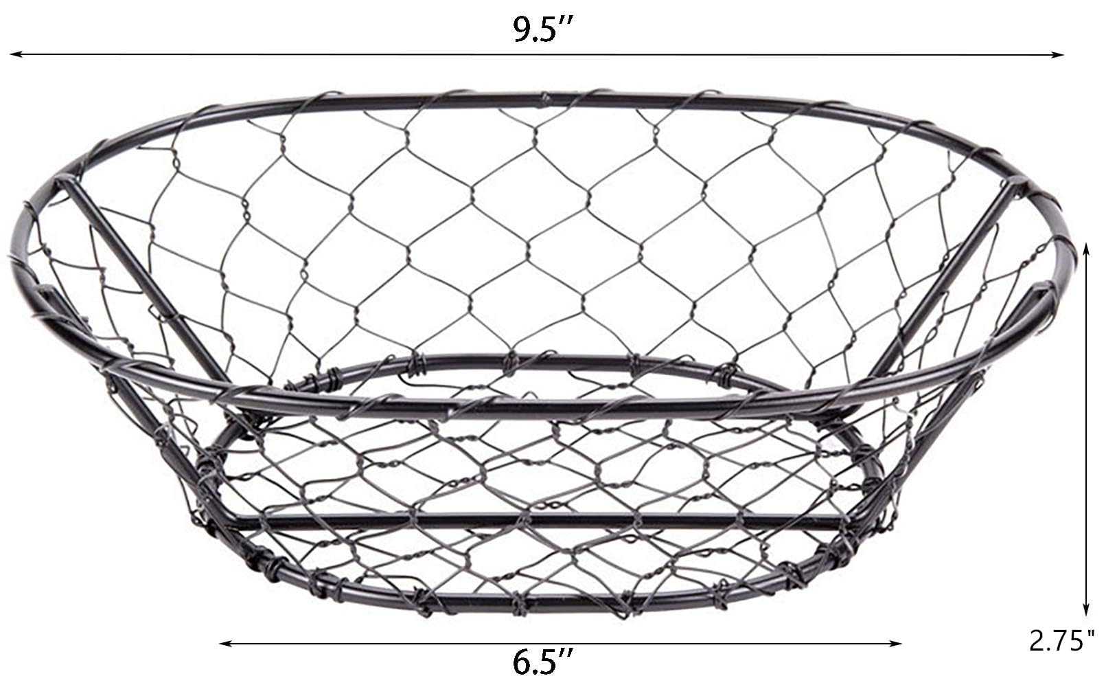 Yesland Bread Basket - Metal Rope Design -2 Yesland Bread Basket - Metal Rope Design -2