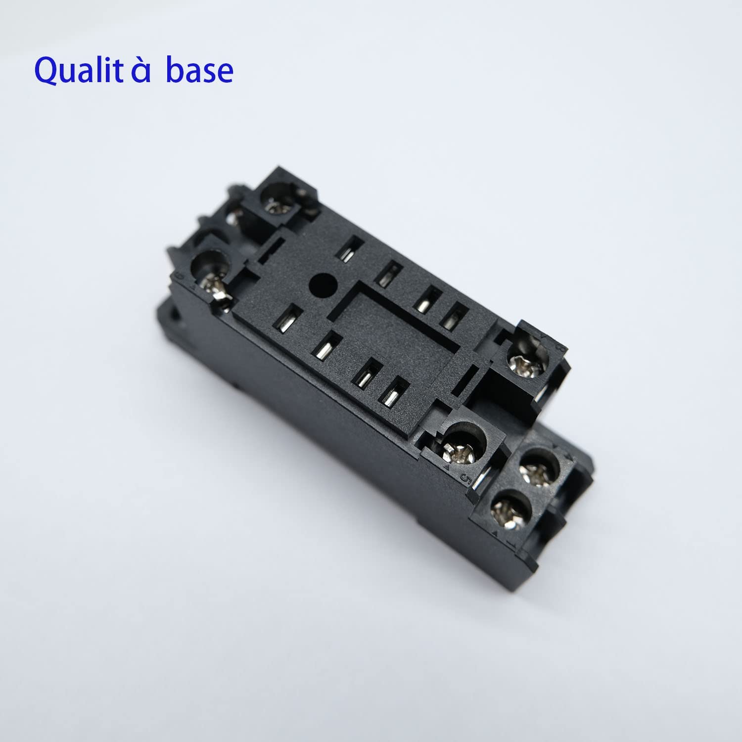 Rel&egrave; Elettromagnetico HH52P - 2 Pezzi, AC 12V, 8 Pin, 5A DPDT, Con Base E Guida DIN, Per Automazione E Controlli