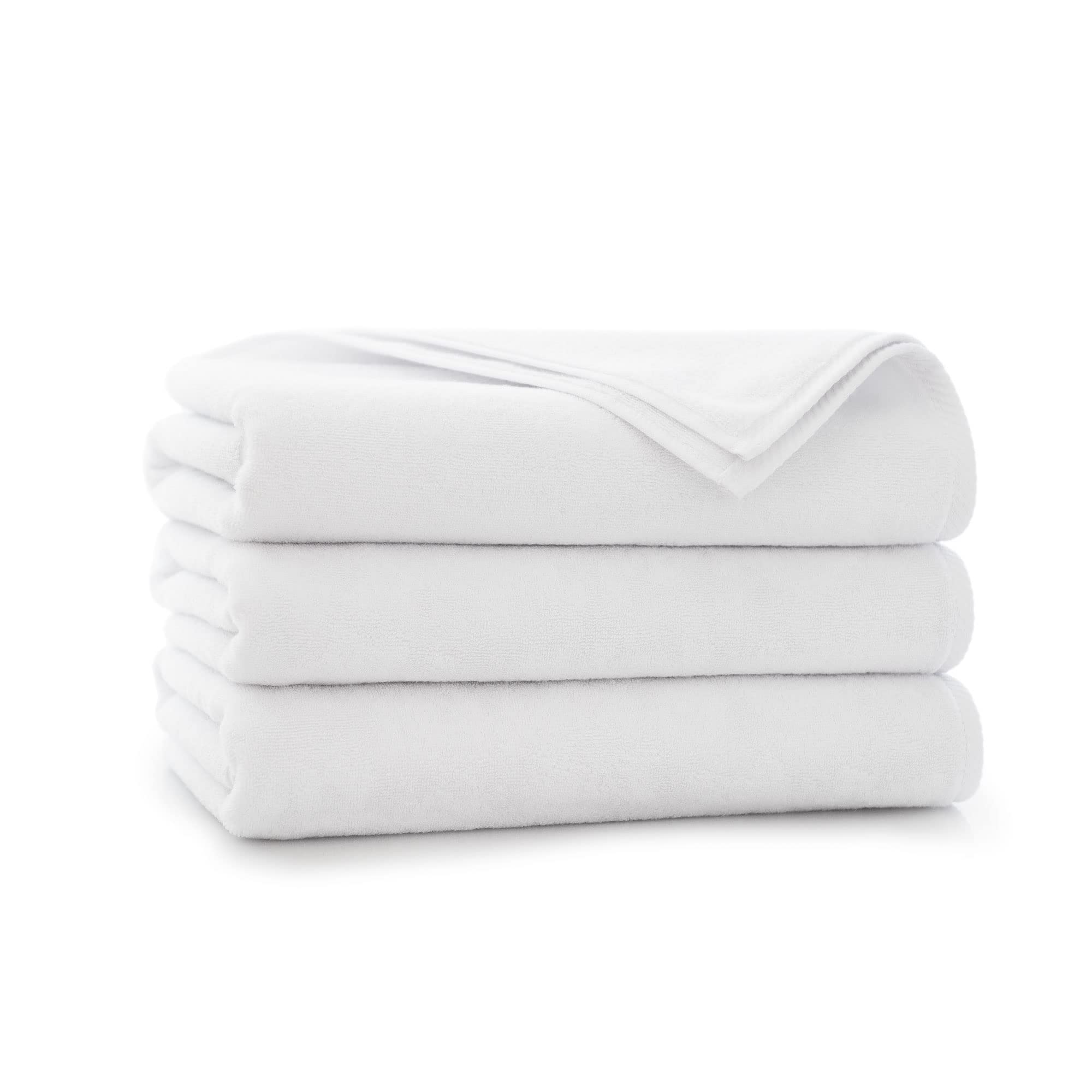 ZWOLTEX Premium Hotel Handtuch Sets Ausrüstung I 90° waschbar | Sammlung Hotel Double & Max, Gr. :8X(70x140), Farbe:Hotel MAX Comfort