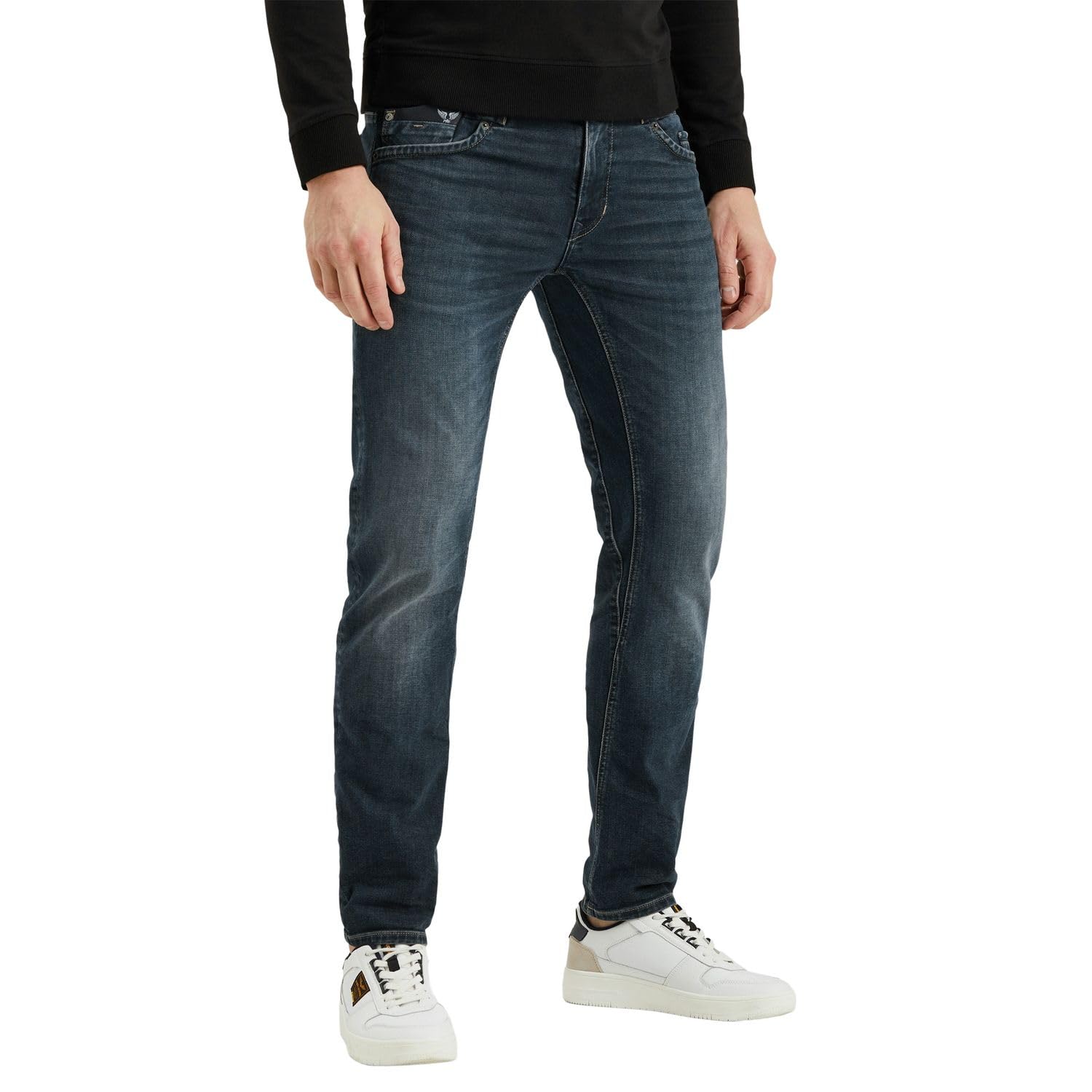 PME Legend Herren Jeans Commander 3.0 - Low Waist - Relaxed Fit - Blau W29-W40