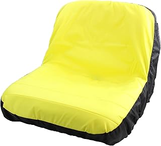 E-P92324 Yellow Seat Cover Used W/Seats with 15" Backrest for John Deere 4X2 Gator (s/n 019951>), CS Gator (s/n 040000>), TS 4X2 Gator