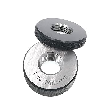 Thread Ring Gage 3/4-16 UNF 2A Thread Ring Gauge GO NOGO