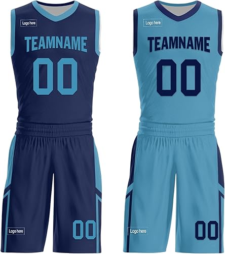 Camiseta de baloncesto reversible para hombre, uniforme de baloncesto personalizado para jóvenes, camisas deportivas de práctica atlética, camisetas