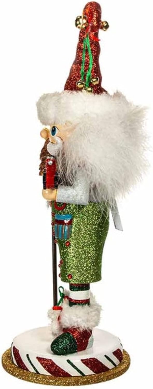 15-Inch Hollywood Elf with Hobby Horse Nutcracker