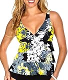 Magicsuit Women's Solar Eclipse Corynne Top Yellow Swimsuit Top 8
