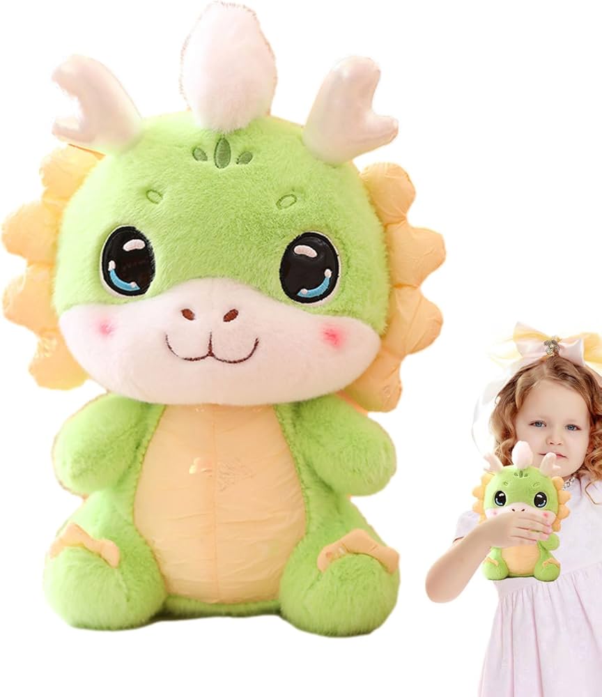 Amazon.co.jp: 中国の龍のぬいぐるみ、2024年の龍のマスコット