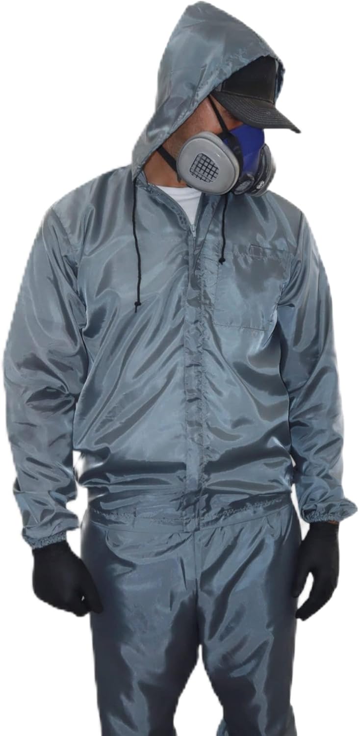 LiME LiNE 2 Piece paint Grey Suit Hoodie - XL