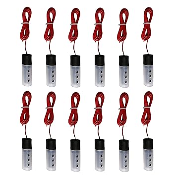 AQUAA Solution 12 Unit Water Level Carbon Sensors with 1.5m Wire for Water Level Controllers and Indicator