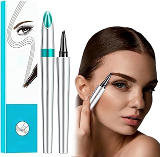 2025 Microblading Eyebrow Pencil, Waterproof, 3D Eyebrow Pencil with 4-Prong Fork,…