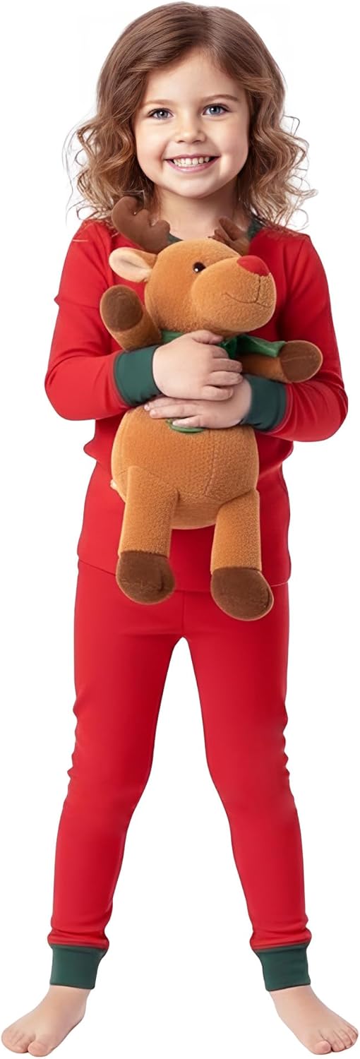 PATPAT Tencel Rayon Baby Pajama Sets, Snug Fit & Cool-Touch Pjs for Baby Girl Boy Toddler Kid, Ultra-Soft Sleeper Sleepwear