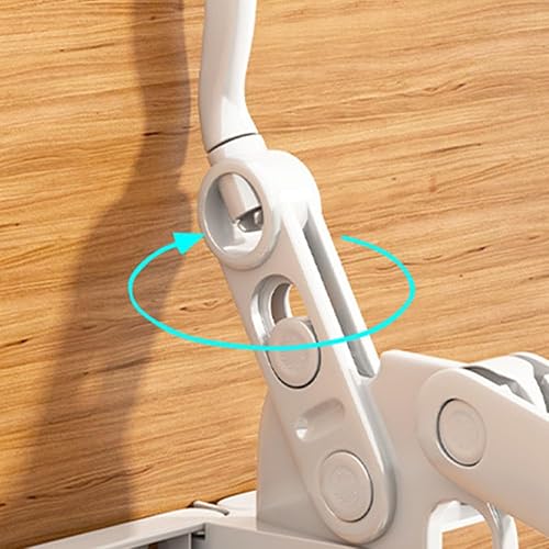 Miniatura 4 de PHILISENMALL Percha plegable para ropa sucia con 5 agujeros, ahorro de espacio, plegable, resistente, resistente, con rodamiento de carga, tendedero