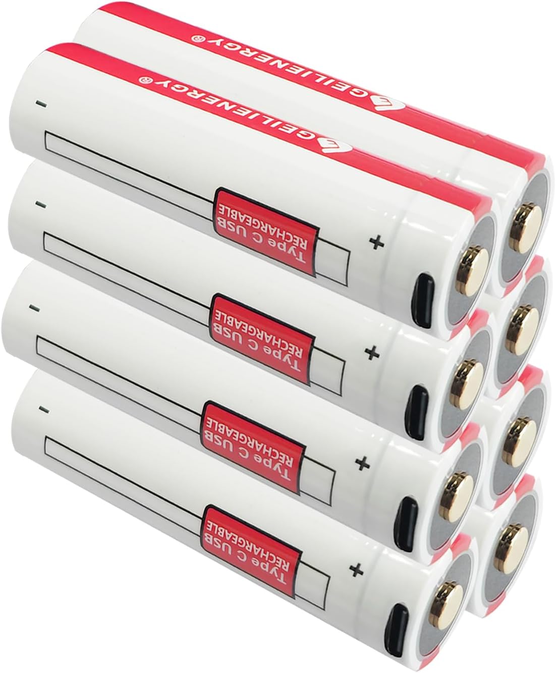 XUNTU Rechargeable 3.7V Battery Compatible for Streamlight SL-B26 22104, Streamlight X Series Flashlights (8 Count)