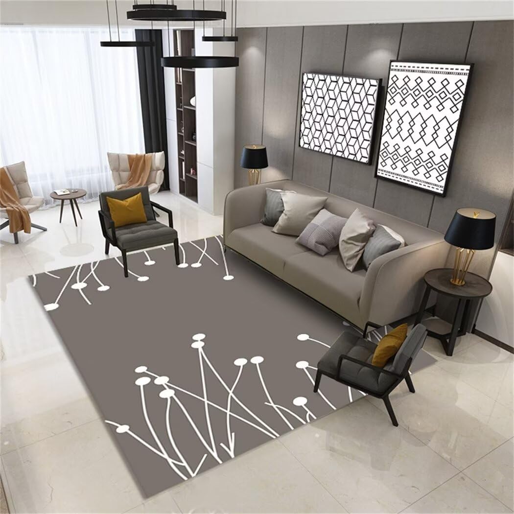 Tapis de route pour enfants 200x260cm gris grand tapis de chambre garcon