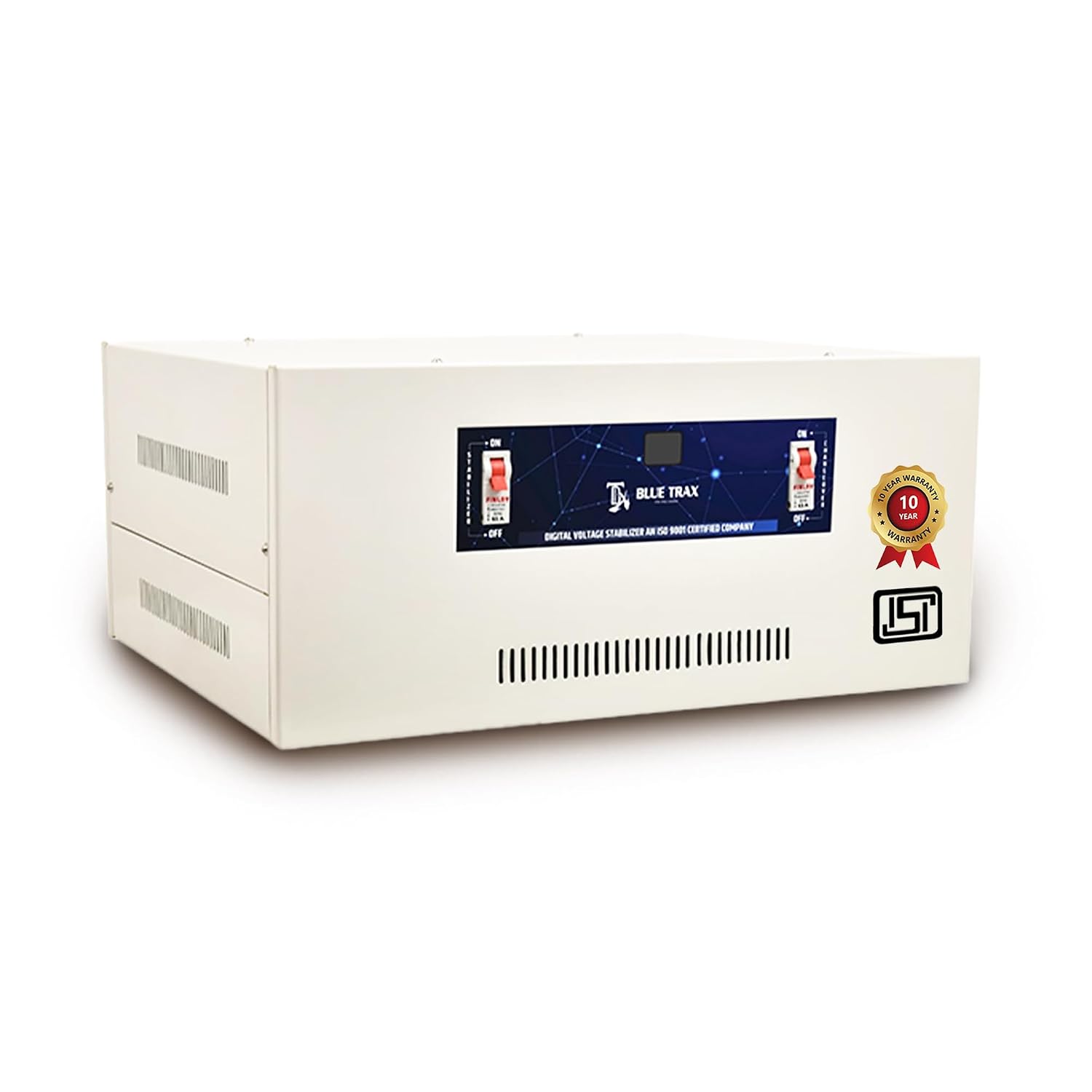 BLUETRAX 15 KVA 12000W Mainline Voltage Stabilizer | 90V–300V | Copper | Table Top | Digital | Heavy Duty for Home Multipu... - Review, Price and Buying Guide