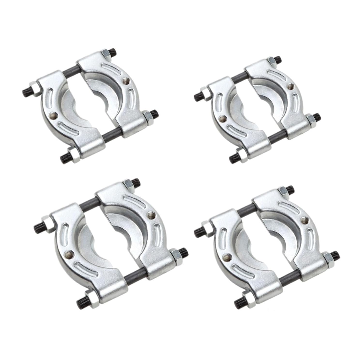 Bearing Seperator with Threaded Holes Sturdy Professional Versatile for Car Accessory Angled Edges Bearing Remover Alloy(2inch)