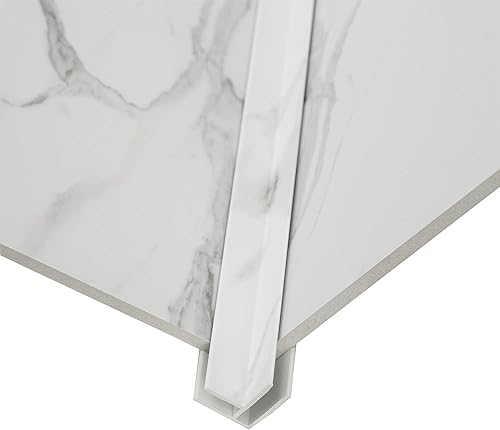 Miniatura 21 de Palisade Borde de vinilo de esquina interior en roble gris (muestra de 6 pulgadas)