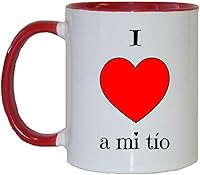 Vista 5 de Taza en espanol para yo amo a mi Tio/TIA Taza de café/té