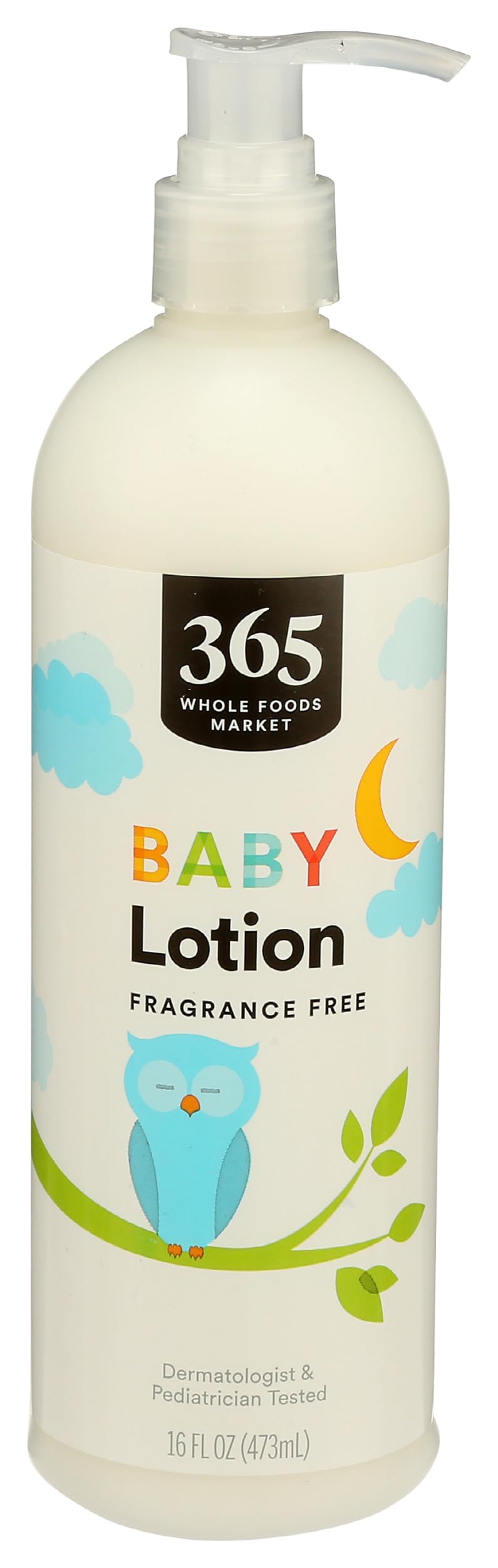 365 by Whole Foods Market Baby Lotion Fragrance Free 16 Fl Oz
