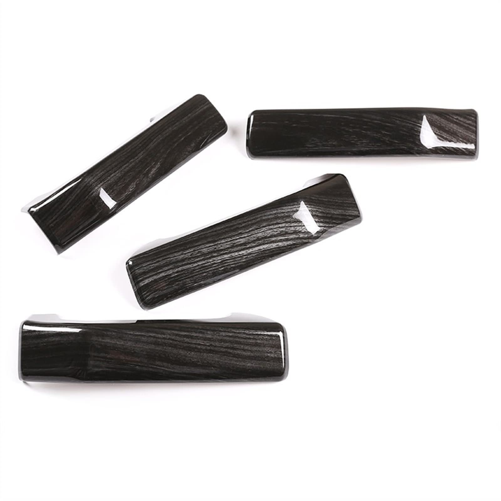 Mopljuts Black Wood Grain For Land Rover Discovery 3 Lr3 2004-2009. Car Inside Door Handle