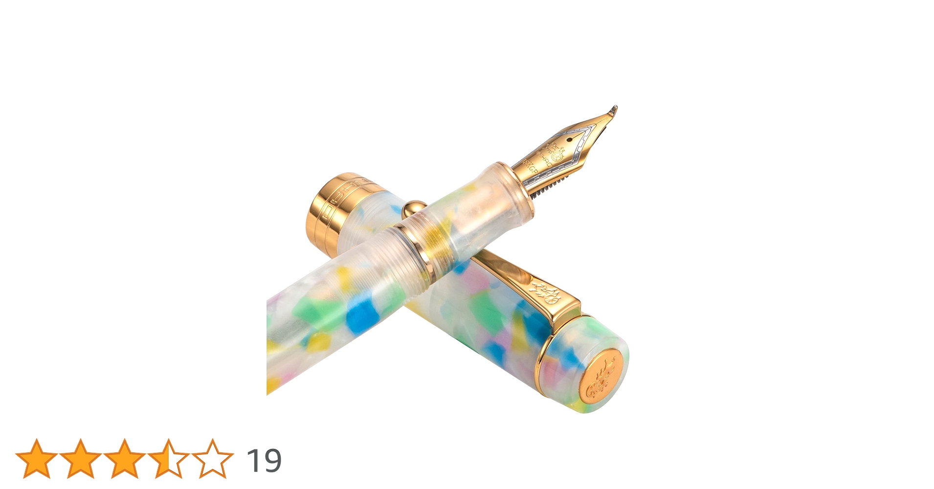 Amazon | Jinhao 100 クラシック 万年筆 筆特殊ペン先 Bent Nib