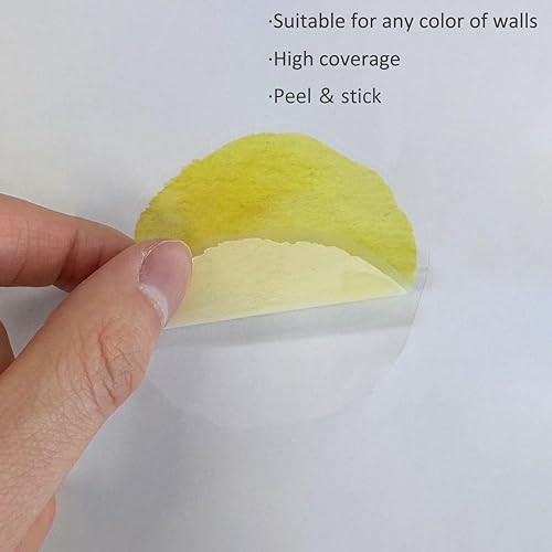 Miniatura 3 de Calcomanías de pared de lunares coloridos, pegatinas de pared de puntos de acuarela para niños, bebés, niñas, adolescentes y habitación de guardería