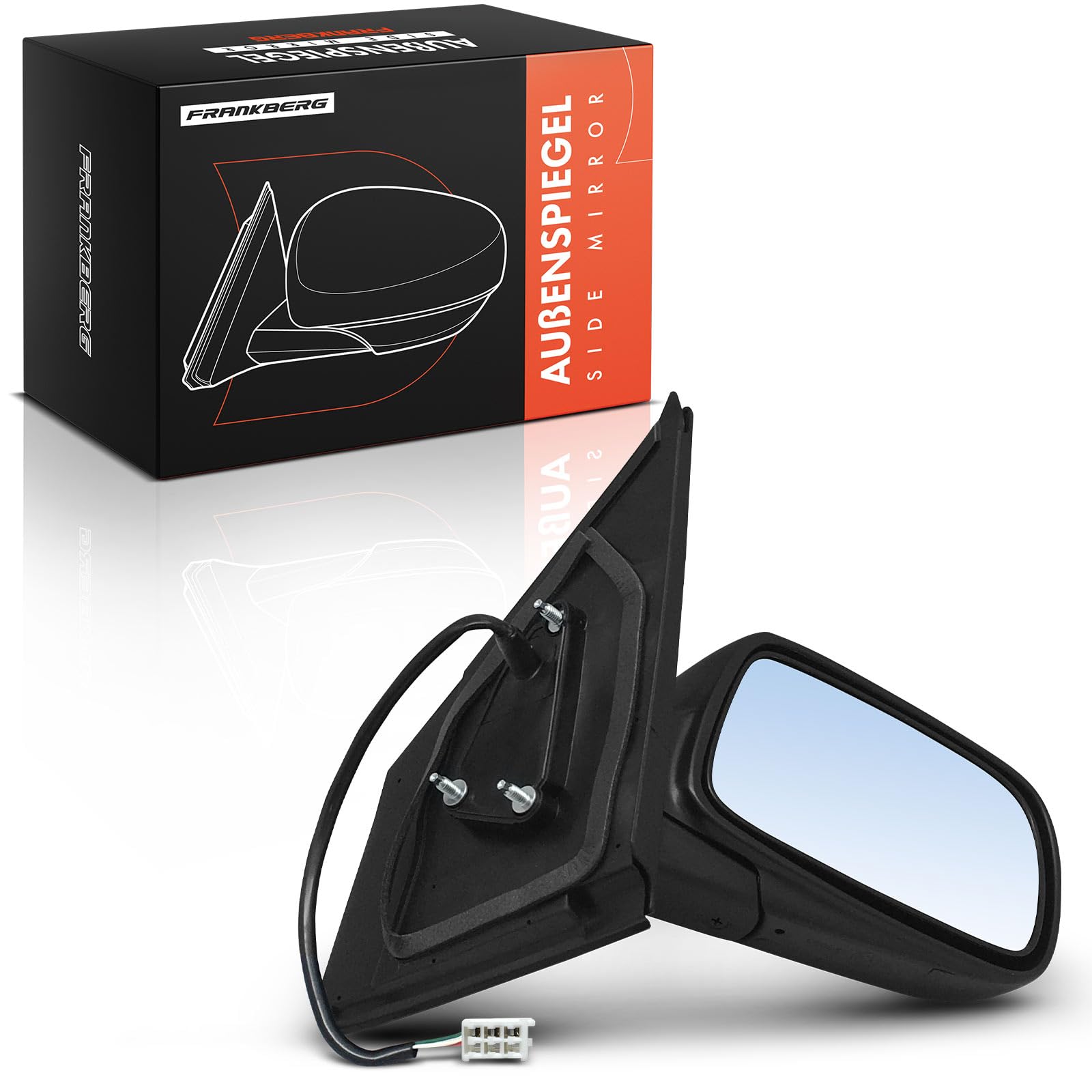 Frankberg Specchio Specchietto Retrovisore Elettrico Destra 3-Poli Compatibile con Yaris P1 1999-2003 Yaris Verso P2 1999-2003 Replace# 879100D902