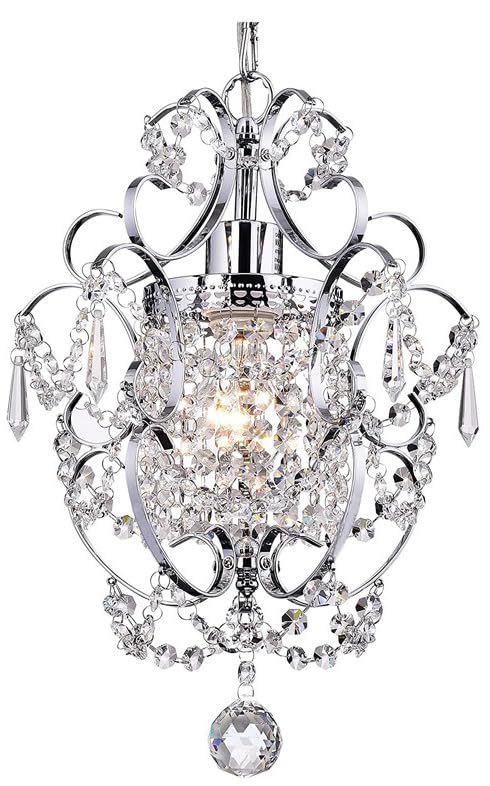 Lámpara colgante de cristal de 28 cm estilo rústico vintage para dormitorio y cocina