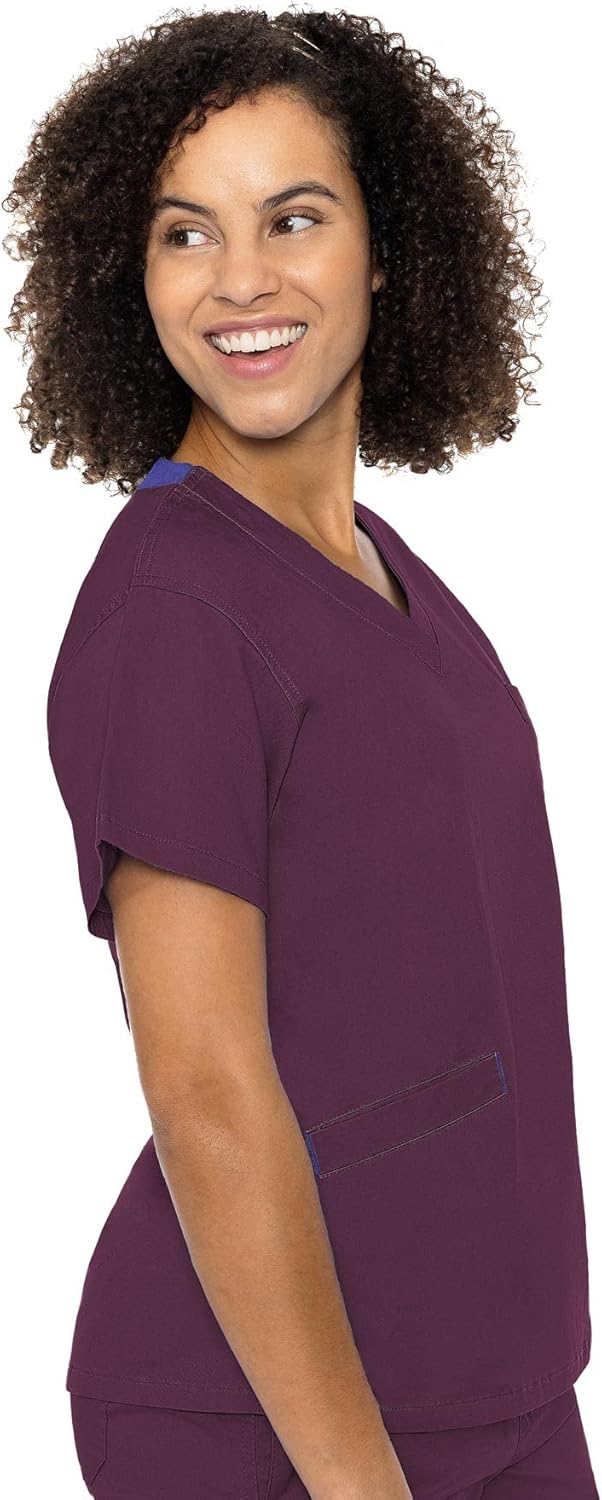 Med Couture Women's Signature V-Neck Scrub Top - Image 4