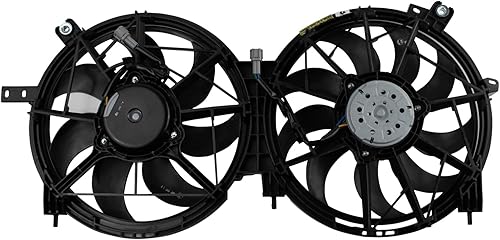 Vista 74 de TRQ Conjunto de ventilador de enfriamiento dual para radiador Compatible con 2004-2006 Lexus ES330 Toyota Camry 2004-2008 Solara LX3115111