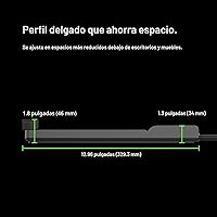 Vista 5 de Belkin - Tira de alimentación con protección contra sobrecargas de 12 tomas de corriente con 12 tomas de corriente alterna y enchufe plano de 8