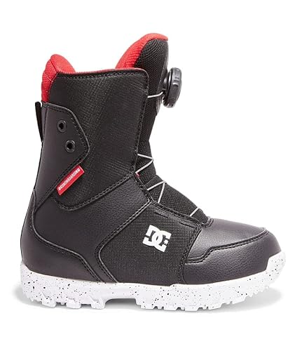 Dc Scout Boa Kids Snowboard Boots Black 5 #TOP1