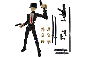 3D Printed Multi-Jointed Action Figure (5.5-Inch)