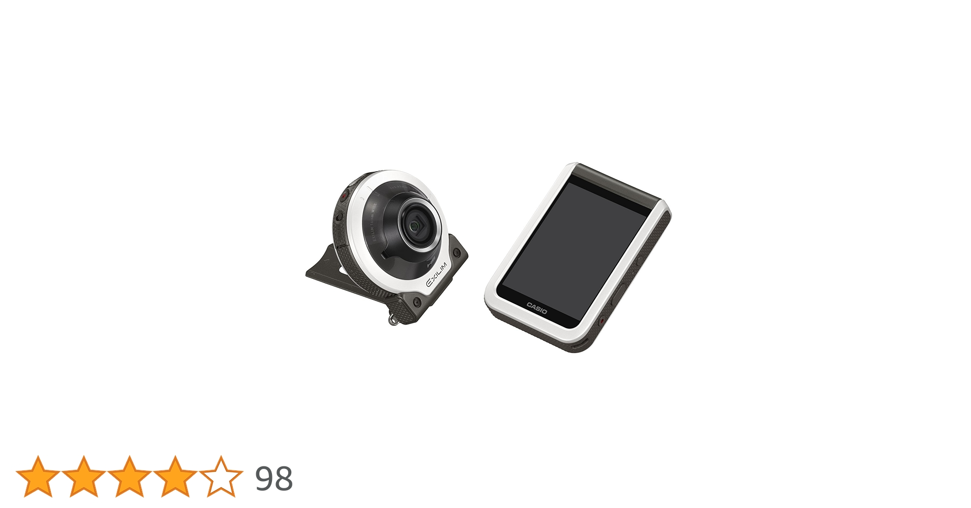 Amazon | CASIO デジタルカメラ EXILIM EX-FR100WE カメラ部