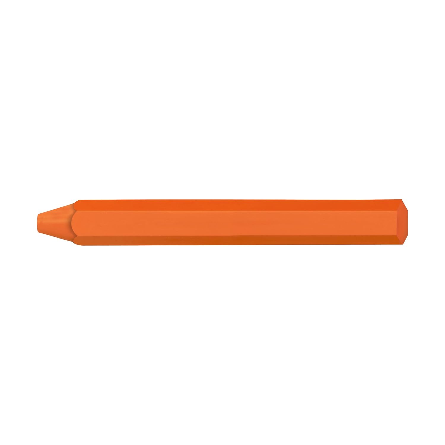 Markal Scan-It Plus Hard Lumber and Timber Crayon, 1/2" Hex, 4-5/8" Length, Orange Sherbet (Pack of 12)