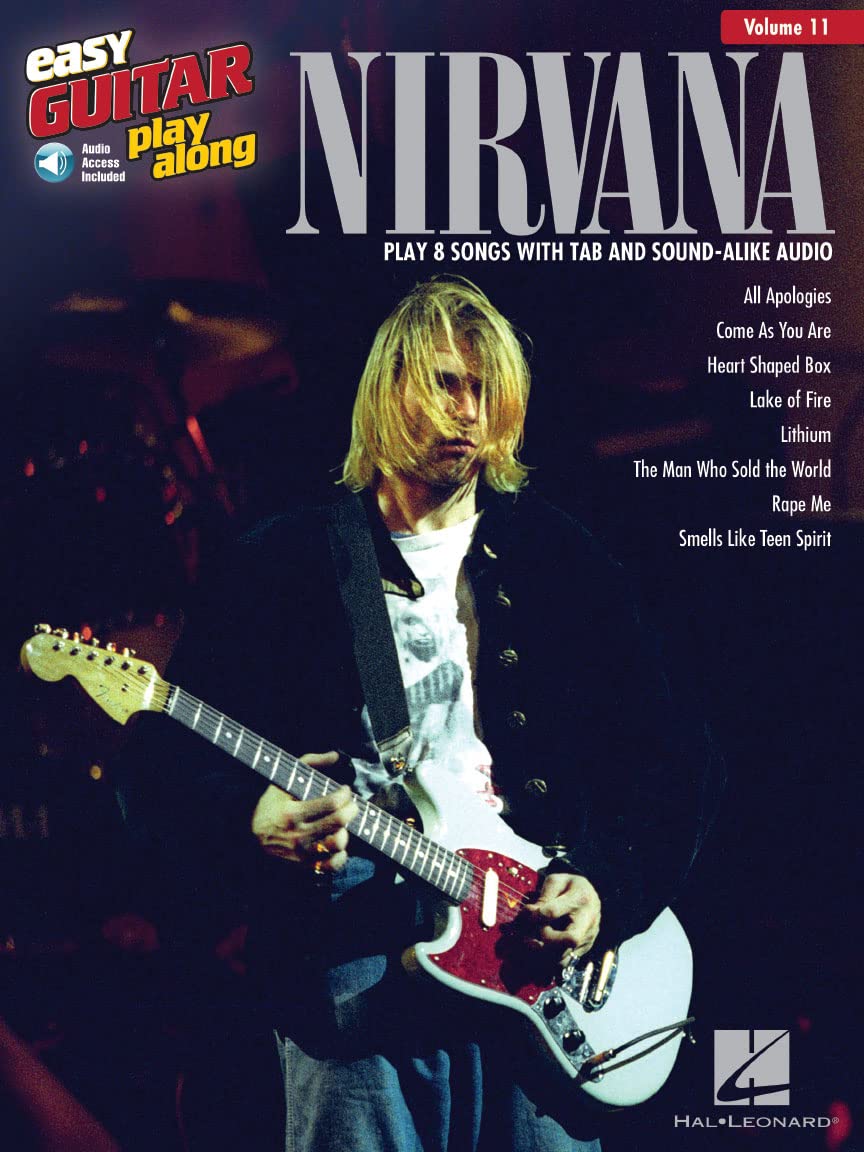 Easy Guitar Play Along: Volume 11 Nirvana Gtr (Includes Online... - Various