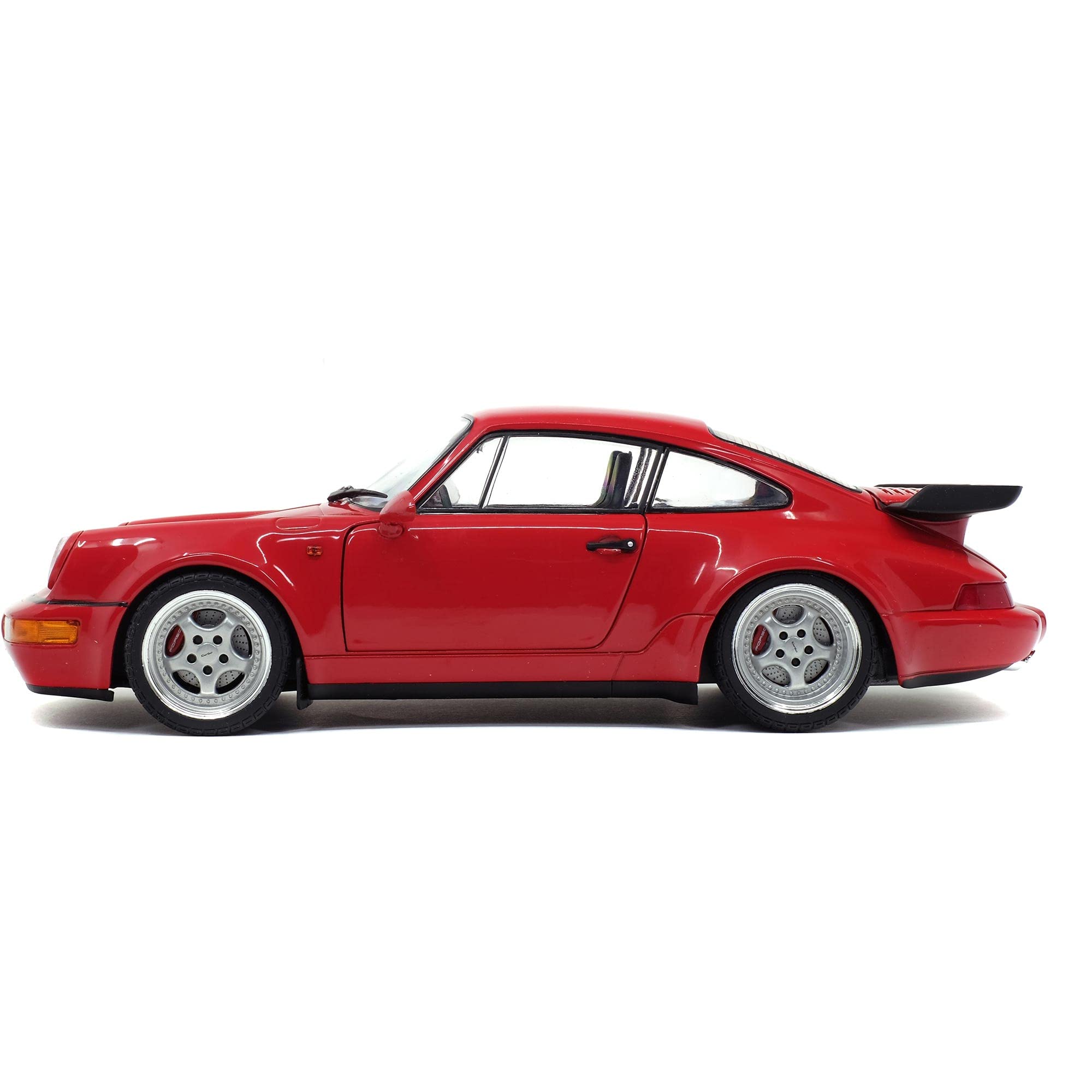 Amazon.com: Solido 1990 Porsche 911 964 Turbo 3.6 Rojo Rojo 1/18