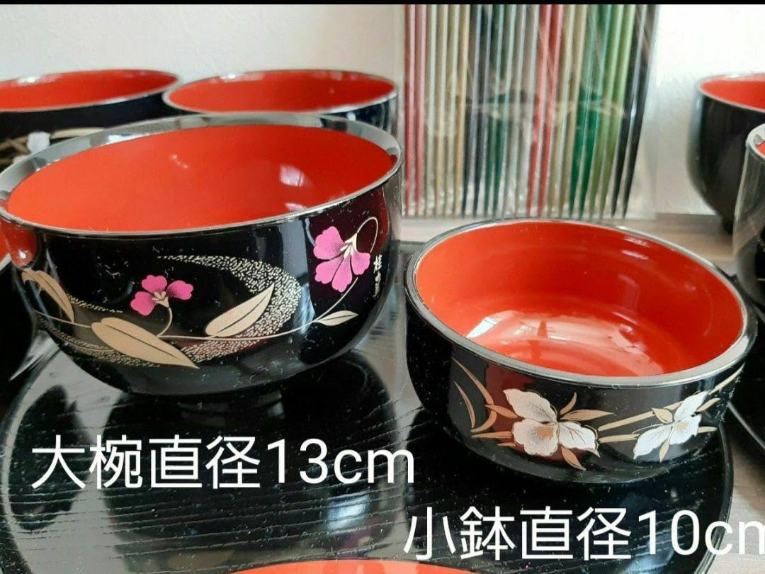 Amazon.co.jp: 31点セット！桂由美！金沢加賀漆器！宴席、会席、茶席 