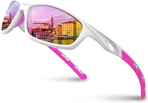 Miniatura 15 de RIVBOS RB833 - Lentes de sol polarizados, unisex, con protección contra rayos ultravioleta, para deportes, pesca, conducción y ciclismo
