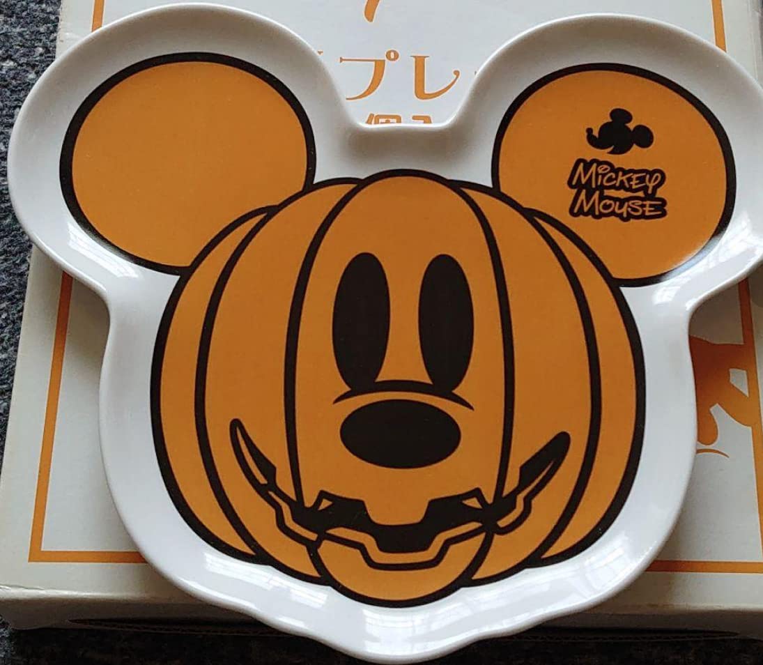 ミッキー カボチャ型ボウル　クッキージャー　ディズニー 301-0173-1.jpg