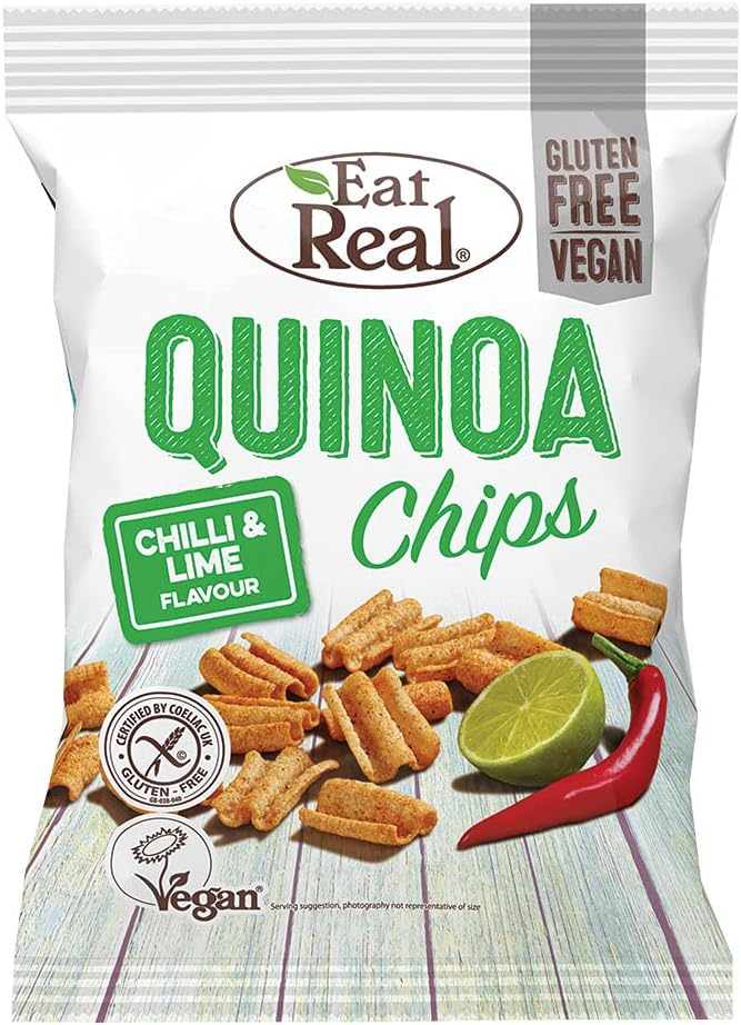 Eat Real Quinoa Chips, Chilli & Lime, 30 gm (Pack Of 1)